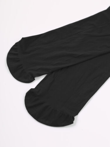 DE Damen Strumpfhose Glossy Glänzend Hosen mit Reißverschluss Strümpfe Clubwear - Bild 13 von 107