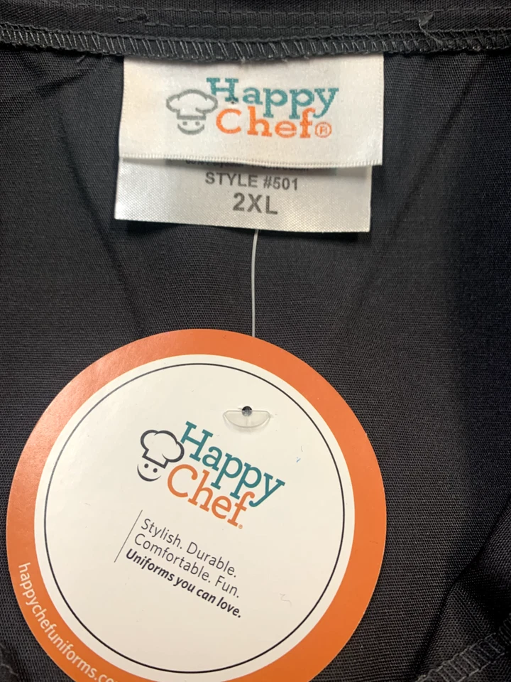 Happy Chef Chef's Shirt Size 2XL - Image 2 of 4