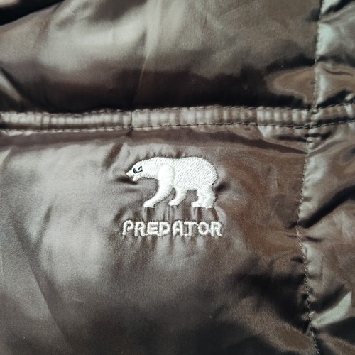 PREDATOR Women Large Brown Full Zip Down Puffer Vest - Picture 12 of 19