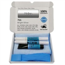 Lackstift für Volvo Silber BRIGHT SILVER 711 S60 V40 V70 S80 XC90 XC70 V60 XC60
