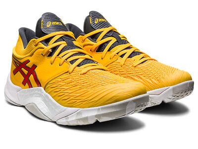 ASICS Basketball Shoes UNPRE ARS LOW Saffron/White Unisex