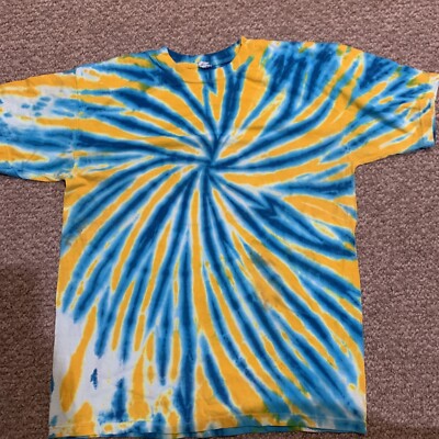 Cool Tie Dye Shirt - Unique Tie Dye Shirt - Unusual Tie Dye - Size Large Tie Dye