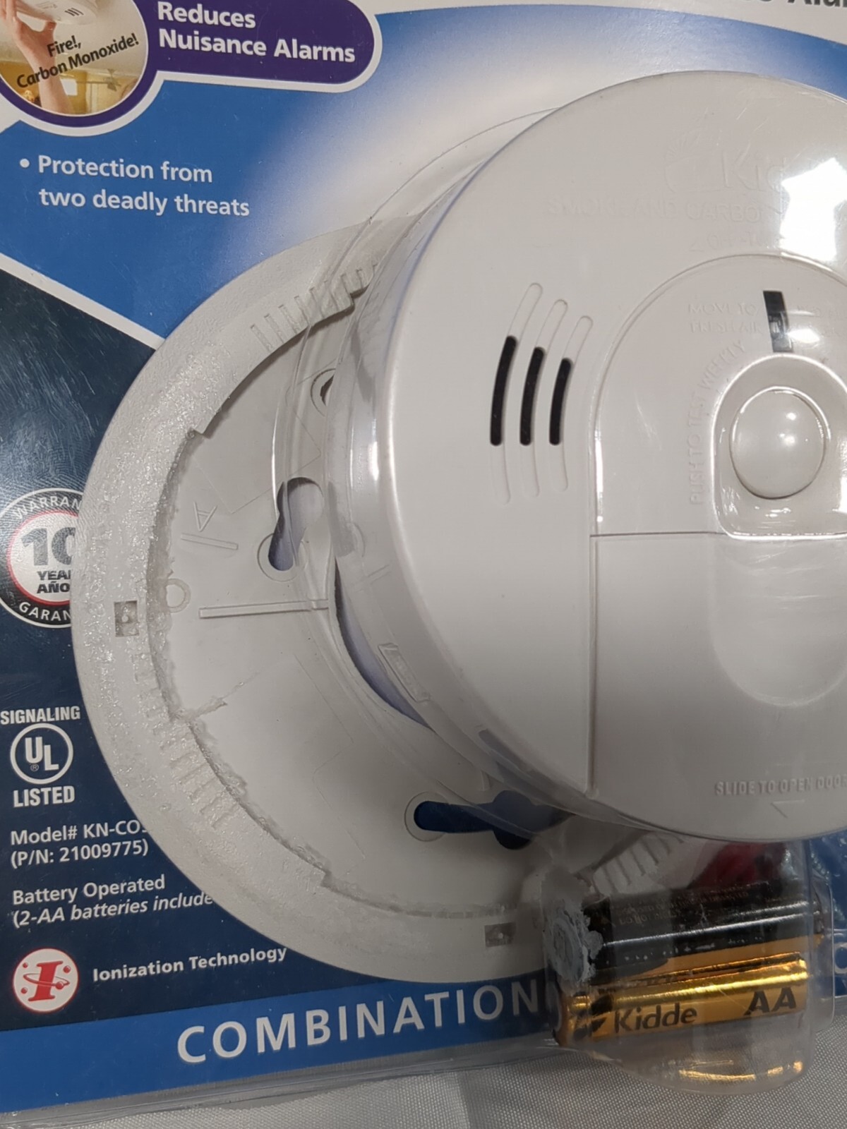 Kidde Battery Operated Smoke & Carbon Monoxide Voice Alarm KNCOSMB