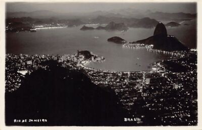 Brazil - RIO DE JANEIRO - Panorama noturno - Ed. desconhecido