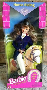 horse riding barbie 1997