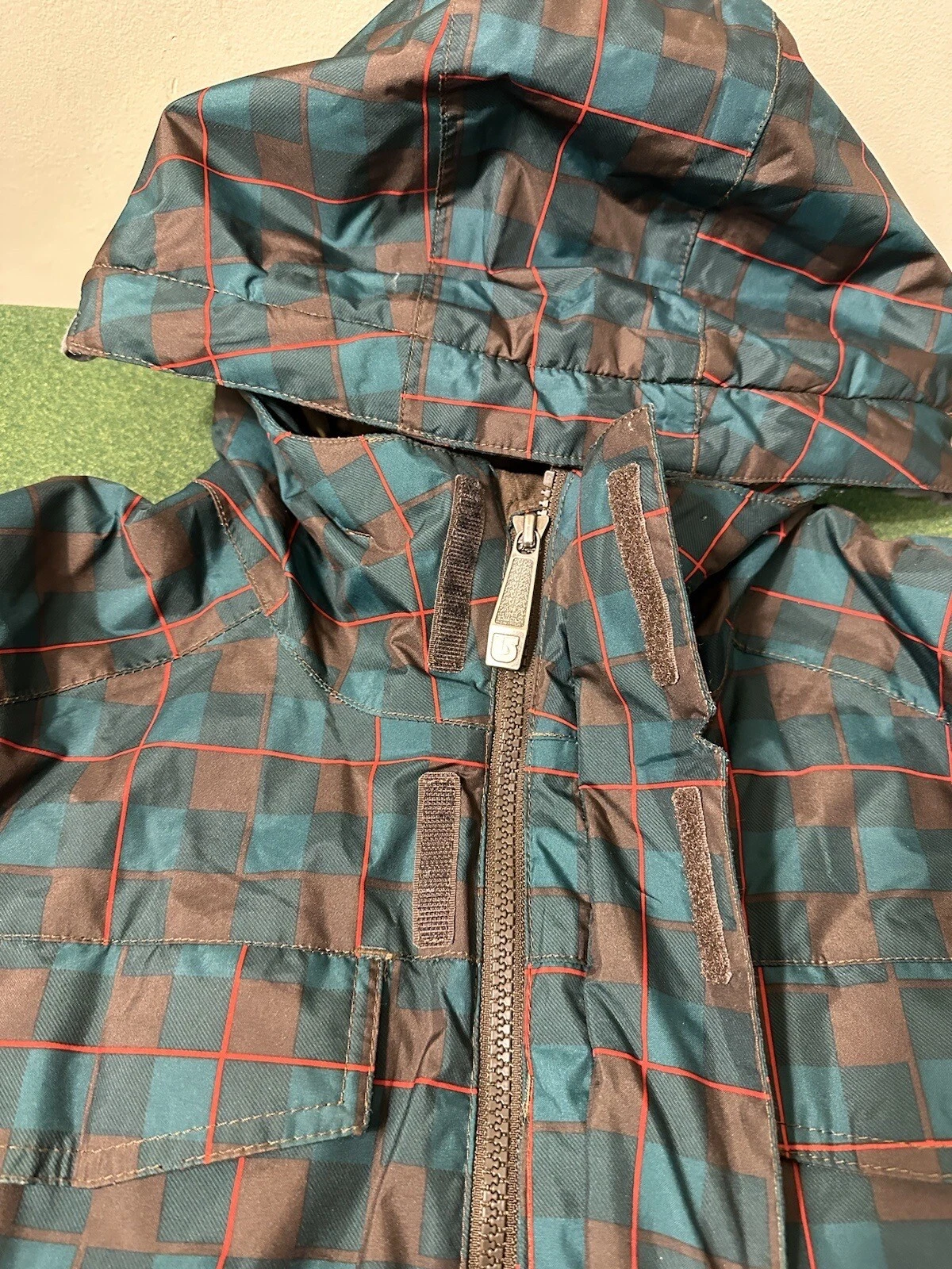 burton dryride hooded coat jacket