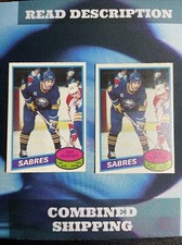 (2) 1980-81 O-Pee-Chee Buffalo Sabres Tony McKegney #144 Rookie Card⭐️2 CARDS?. rookie card picture