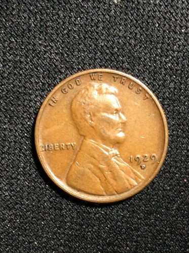 Centavo Lincoln 1929-D - nuevo - cudo de llanta REV - INV #4354 - Imagen 2 de 3