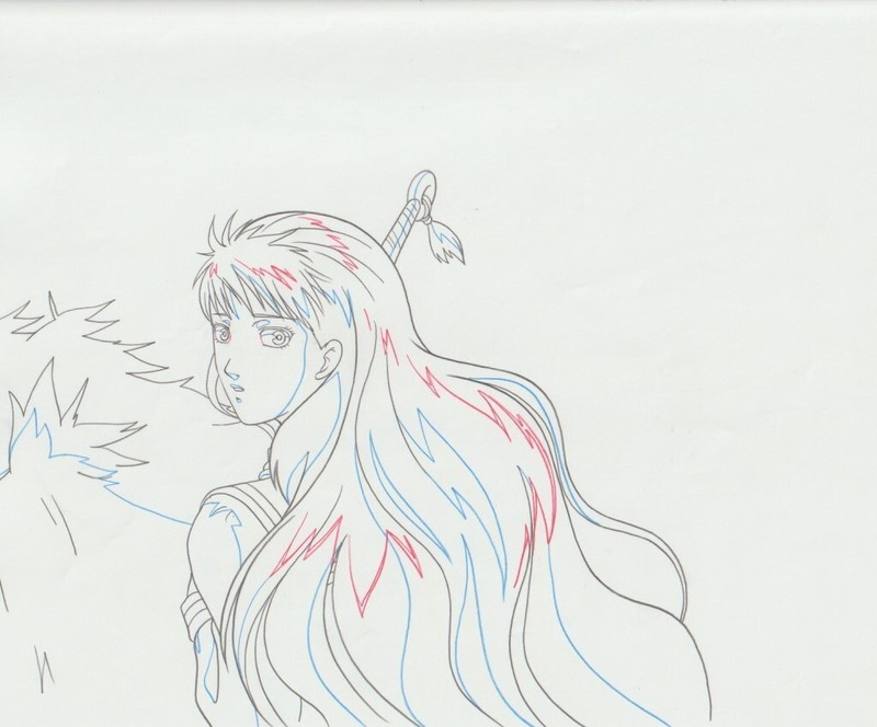 The Twelve Kingdoms Juuni Kokki Genga Douga Original Sketches Pierrot - Youko