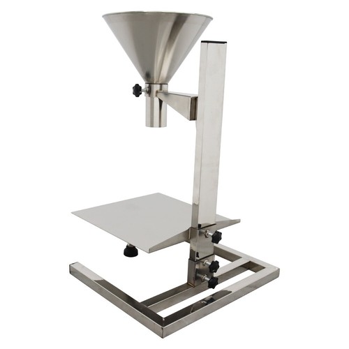 Stainless Manual Filling Packaging Funnel Feeding Hopper with Support Stand 2'' - Picture 10 of 19