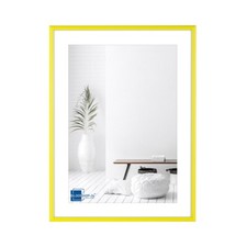 Kunststoff Bilderrahmen Gelb SET Fotorahmen Kunststoffrahmen Rahmen Aufsteller