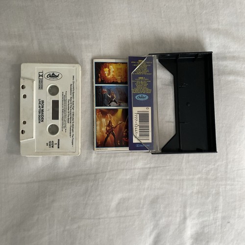Vintage Iron Maiden Live After Death Cassette Tape 1985 - Picture 7 of 12