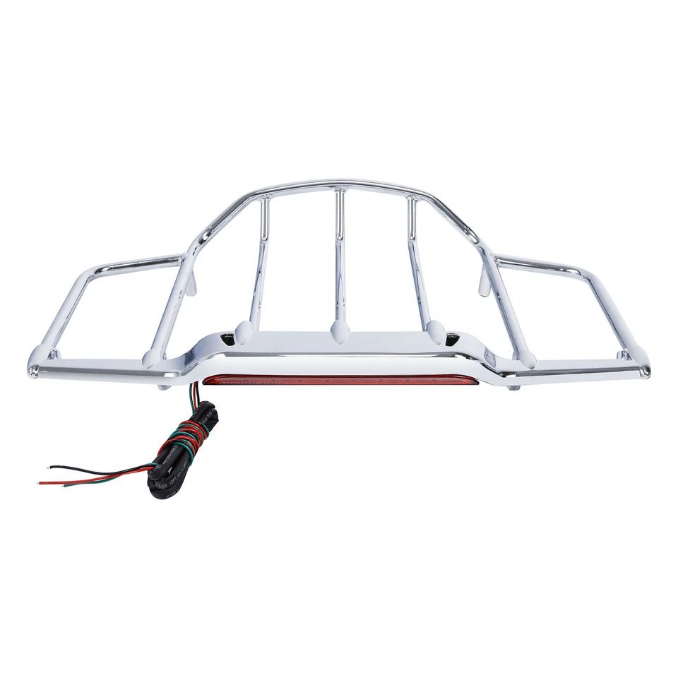 Bagageiro iluminado por LED compatível com Harley Touring Street Road Glide 14-24 - Imagem 3 de 4