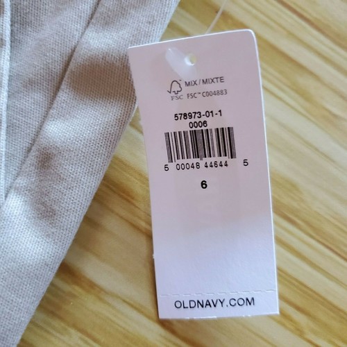 Old Navy Unisex Youth Shorts Beige Khaki School Uniform Pants Child Size 6 NWT - Picture 8 of 8