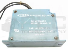 RK ELECTRONIC RCY6A-72 RC NETWORK MODULE 220OHM 7WATT 600 VAC