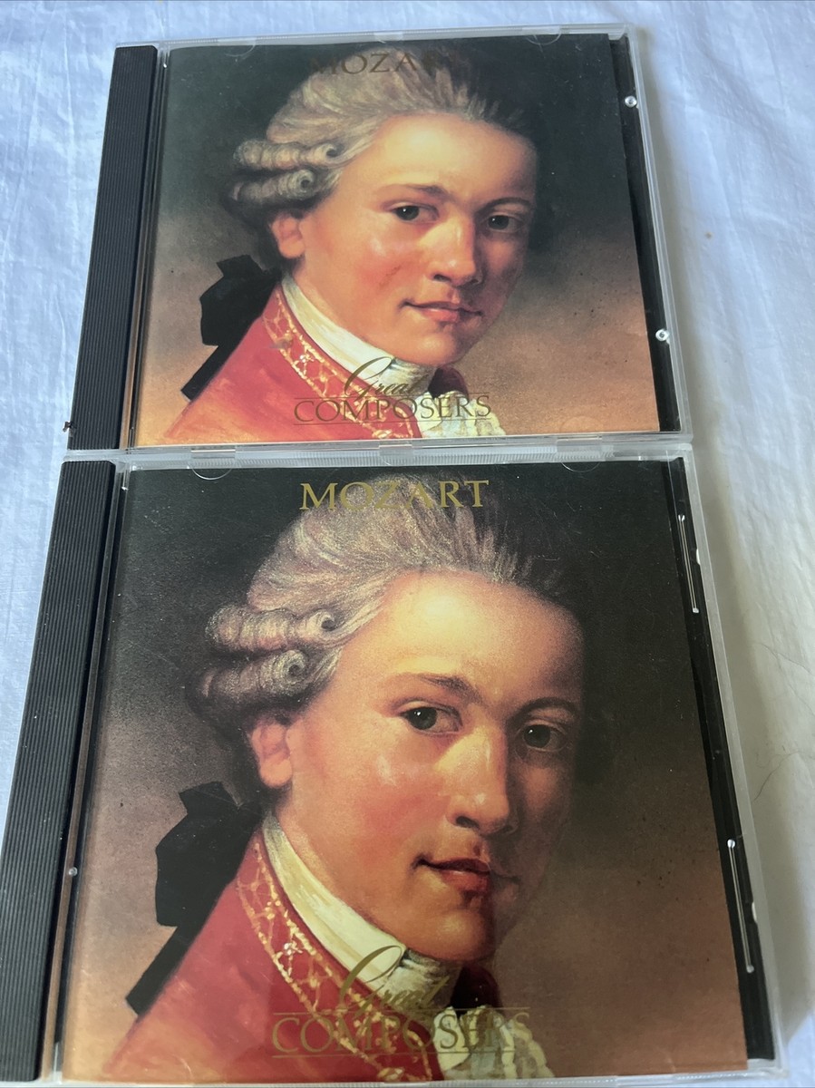 Time Life Great Composers - Mozart (CD, 1988, 2 Discs, Time Life