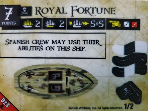 Wizkids Pirates of the Spanish Principal Ilimitado Nivel Superior INDIVIDUALES * Elige Uno * - Imagen 18 de 128