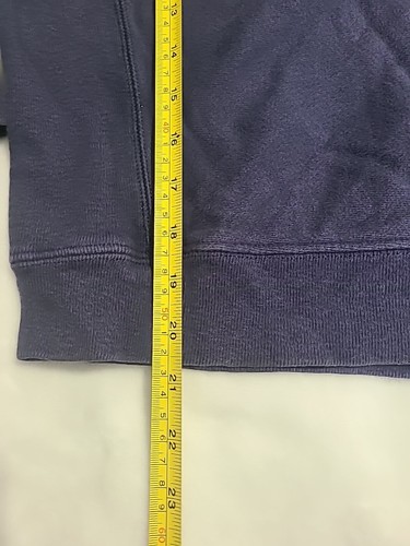 VINTAGE Champion Reverse Weave Pullover Sweater Blue Long Sleeve Size Medium - Picture 4 of 6