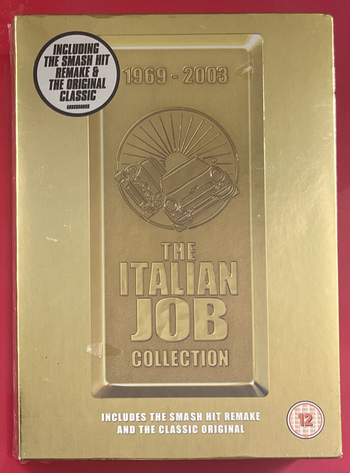 The Italian Job Collection [DVD] -1969-2003 - Film Box Set NEW SEALED EB14