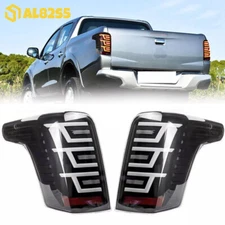 For Mitsubishi Triton L200 2015-2018 LED Tail Lights Brake Lamps W/Bulb Pairs