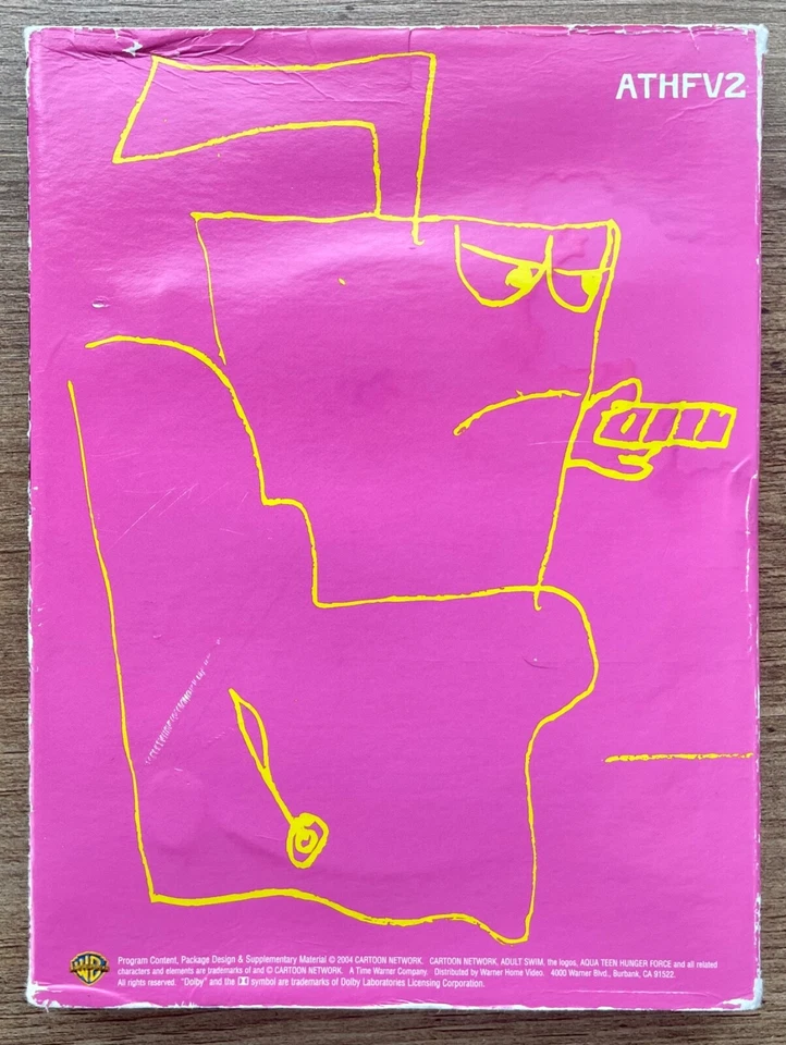 Aqua Teen Hunger Force Volume 2 DVD - ATHFV2 2004 Foto 2 de 4