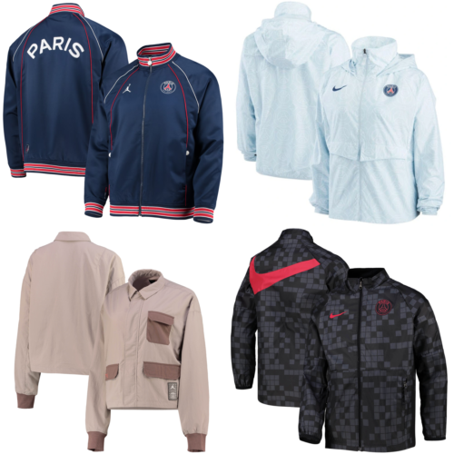 Paris Saint Germain Jacket Women's Nike Jordan Football PSG Jacket - New - Picture 1 of 11