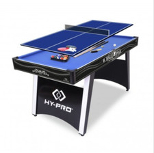 Image of Hy Pro 5ft Snooker Table & Table Tennis | Compact Home Game Table Free Delivery