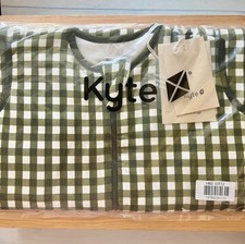 NIB Kyte Baby M Sleep Bag Walker in Gingham Fir 1.0 Tog Holidays