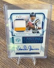 CHARLIE JOINER 2024 NATIONAL TREASURES LASTING LEGACIES PATCH AUTO 1 OF 1