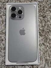 Apple iPhone 15 Pro Max - 256 GB - Natural Titanium (Unlocked) - New