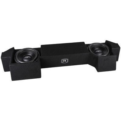 NEW DUAL 12'' 1600W MAX LOADED SUB BOX FITS 2019-2025 RAM 1500 (5TH GEN) CREW CAB