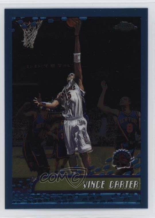 2001-02 Topps Chrome Vince Carter #10 HOF