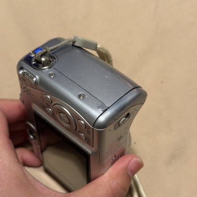 レトロカメラ Canon PowerShot A540 PC1183 キヤノン Canon PowerShot A540 6.0MP Digital Camera - Silver for sale online