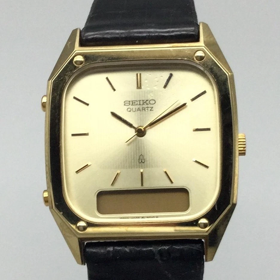 Seiko Analog & Digital Square Wristwatches for sale | eBay