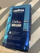 Lavazza Decaf Dark Espresso Roast Whole Bean Coffee, 17.64 Ounce (Pack of 1) 