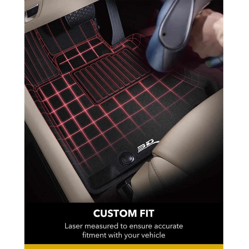 3D MAXpider Kagu Custom Mat Floor Liner Set 1st / 2nd Row for Avalon Hybrid - Изображение 4 из 4