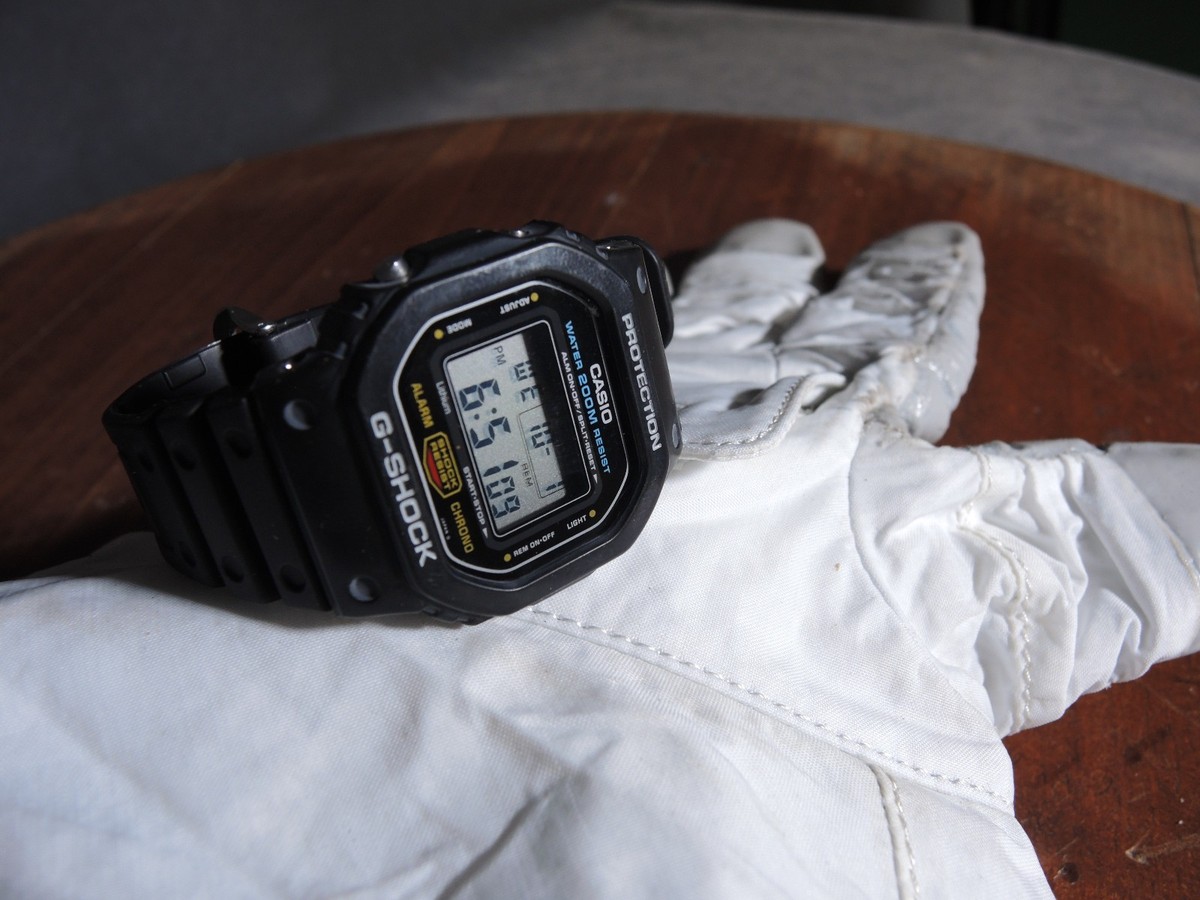 NASA Crew Preferred Astronaut Worn Casio G-Shock DW5600-C Watch