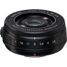 Fuji Fujinon XF 23mm F2.8 R WR Lens Compact Body Weather Resistant Ideal