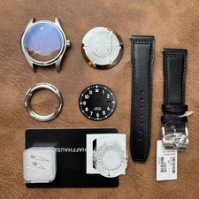 DIY 40mm Case + Leather Strap For Watch ETA 2...