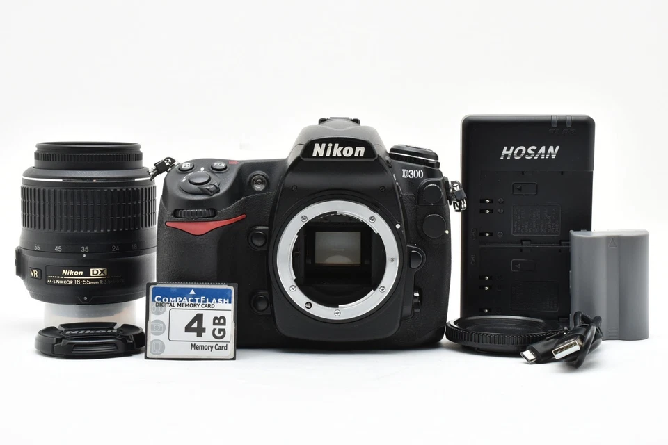 62933 disparos [CASI COMO NUEVO] Cámara digital Nikon D300 SLR AF-S 18-55 mm Lente JAPÓN Foto 2 de 4