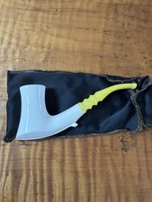 Vintage One Of A Kind! Smooth  Poker Style New block Meerschaum  No Case 513