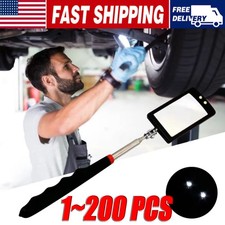 Inspection Mirror LED Lighted Mechanic Telesc...