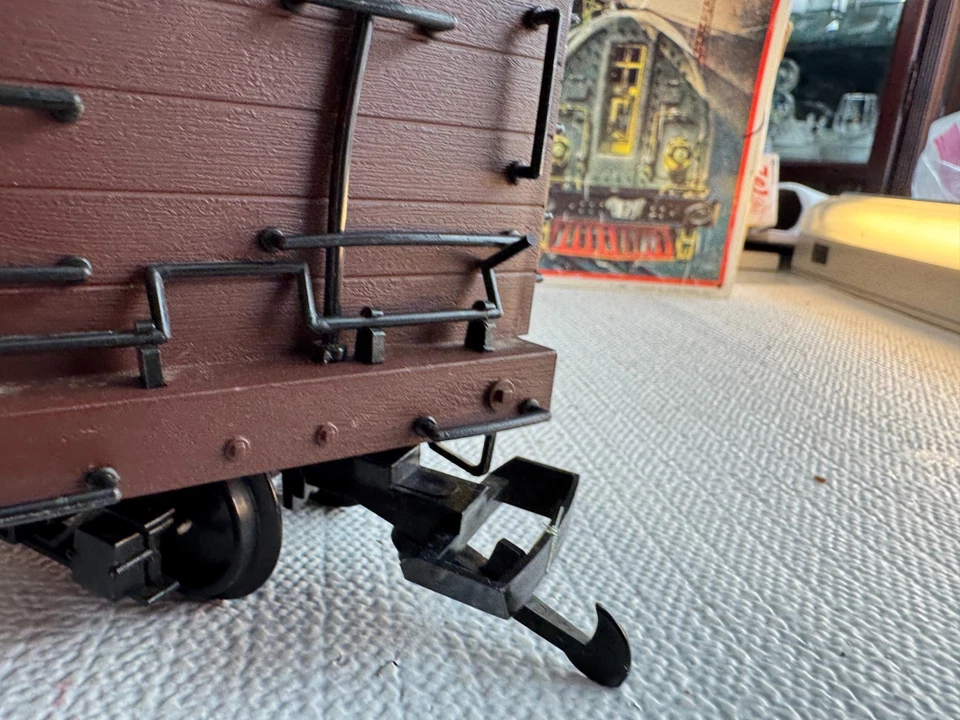 🚂 G SCALE -BACHMANN RIO GRANDE HIGH SIDED GONDOLA L👀K💥G787 - Image 2 of 4