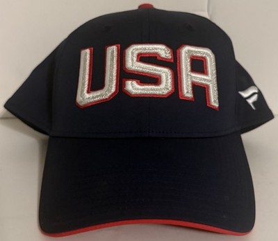 2025 4 Nations Face-Off Team USA Stretch Fit Fanatics Navy Hat