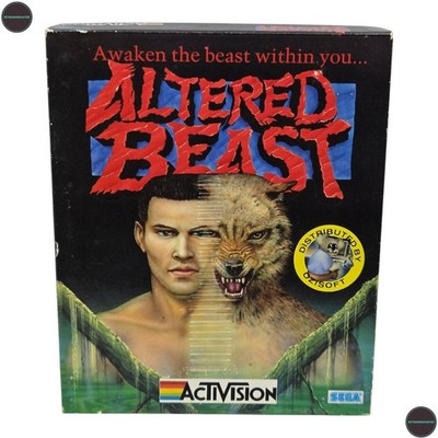 Altered Beast Commodore 64 C64 Spiel Big Box Sega 1988 CIB
