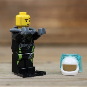 LEGO City Firefighter Scuba Diver Minifigure cty0639