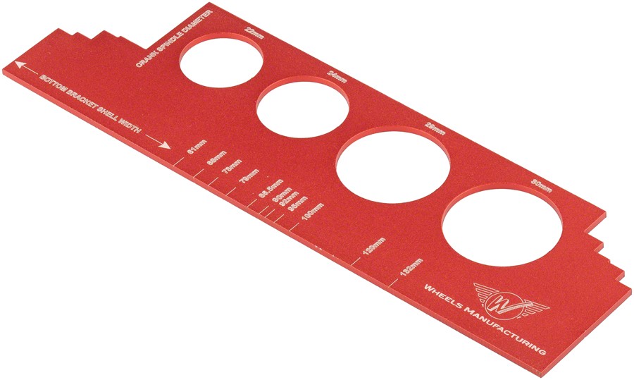 Инструмент для измерения ширины корпуса, шпинделя и диаметра алюминиевого нижнего кронштейна