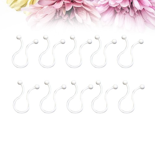30pcs Cable Clips Cord Management Cable Organizer Drop Wire Cord Holder (White) - 第 6/11 張圖片