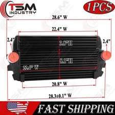 Front Upgrade Intercooler Fits BMW 535i F07/F10/F11/F18 09-16 01/F02 740i 07-12
