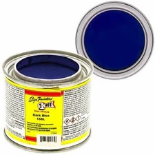1 Shot Lettering Enamel Dark Blue 158L   4oz Pinstriping Paint